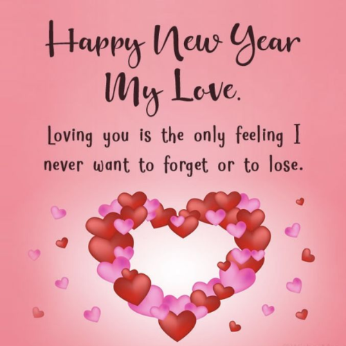 happy new year wishes for love